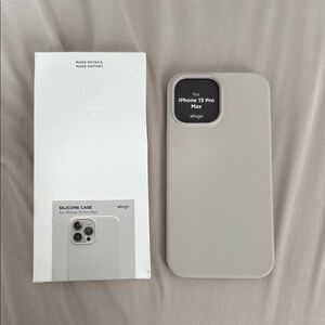 NWT Silicone Case for iPhone 13 Pro Max - Cream